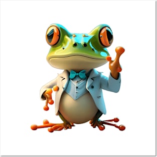 Smart Frog Posters and Art
